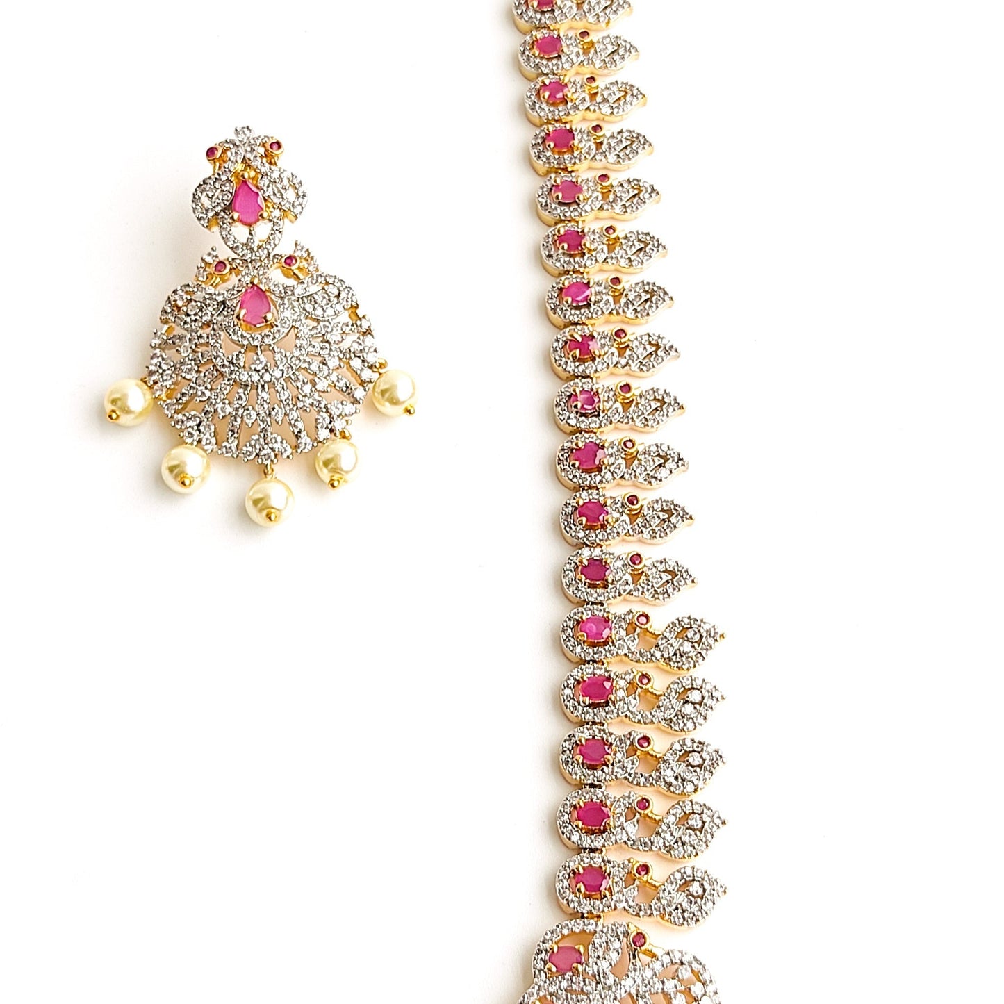 diamond bridal jewellery set