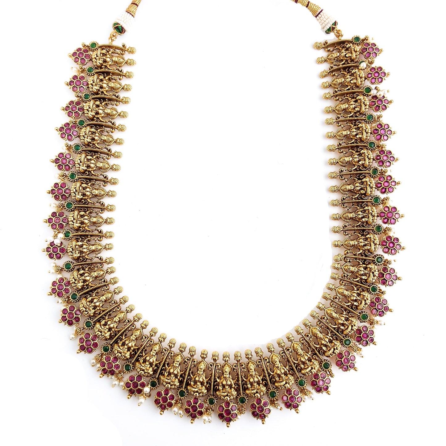 Beautiful temple jewellery necklace