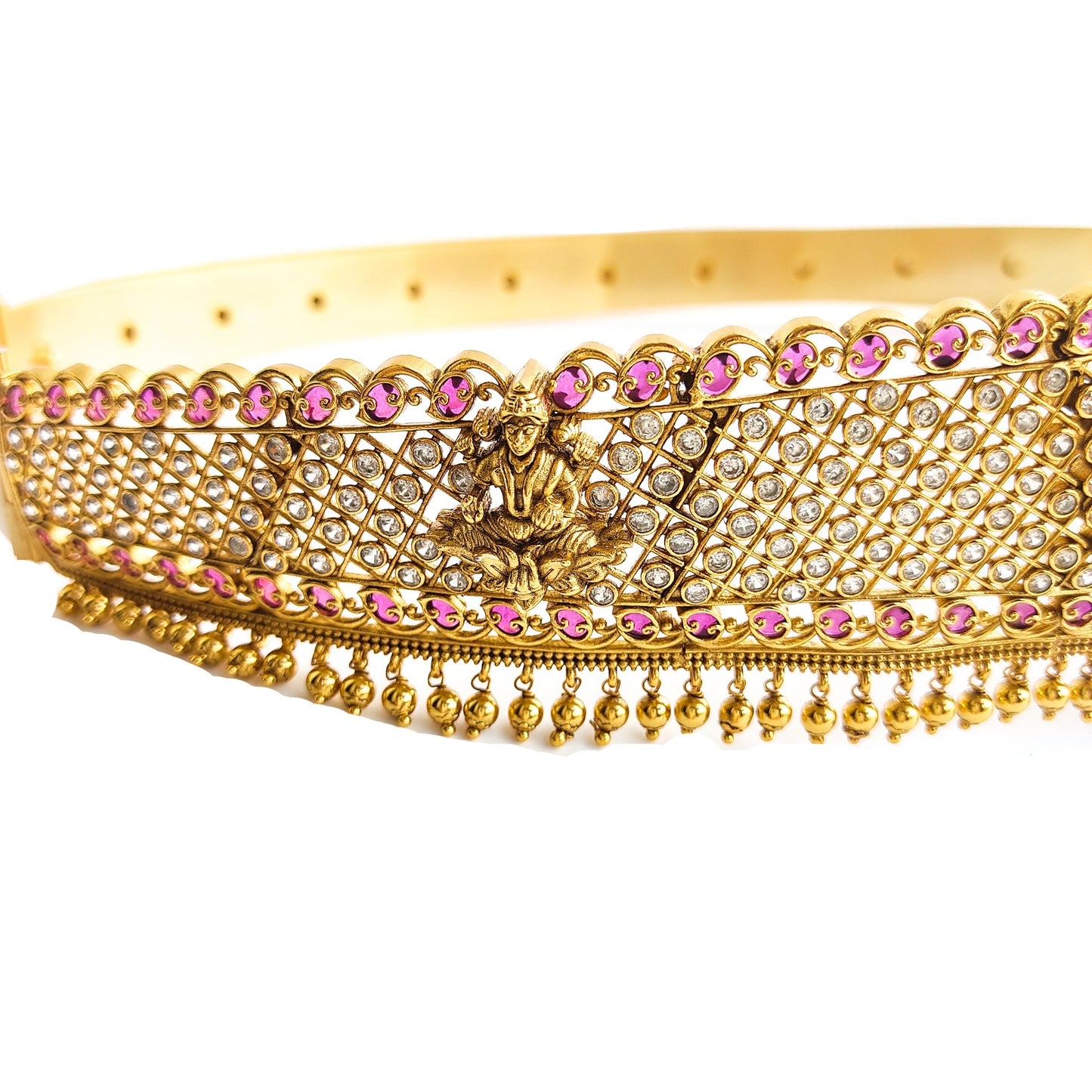 Designer gold bridal hip belt and waist belt for sarees with price