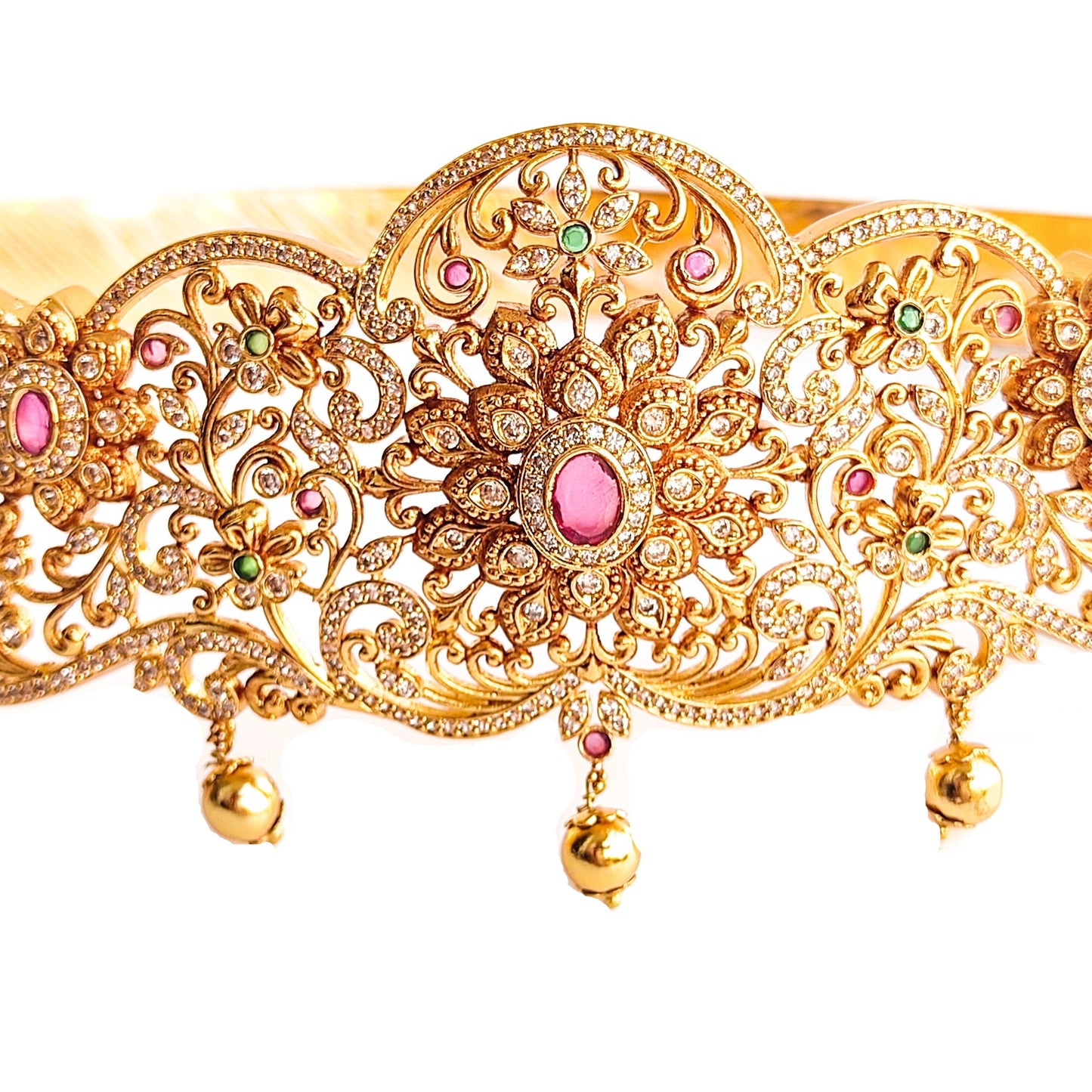 Stone bridal hip belt and waist belt for sarees with price