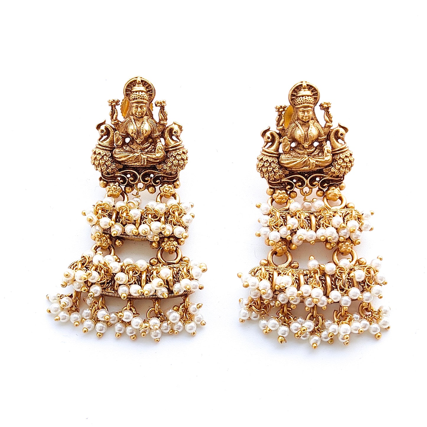 long pearl haar set