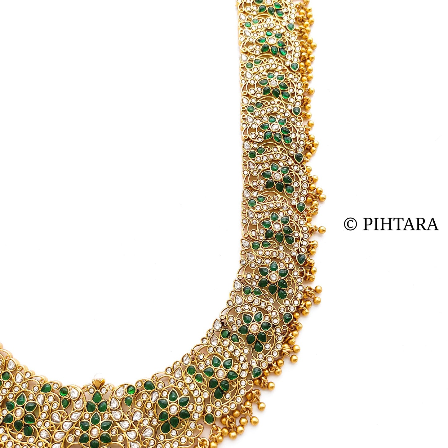 kundan bridal long necklace
