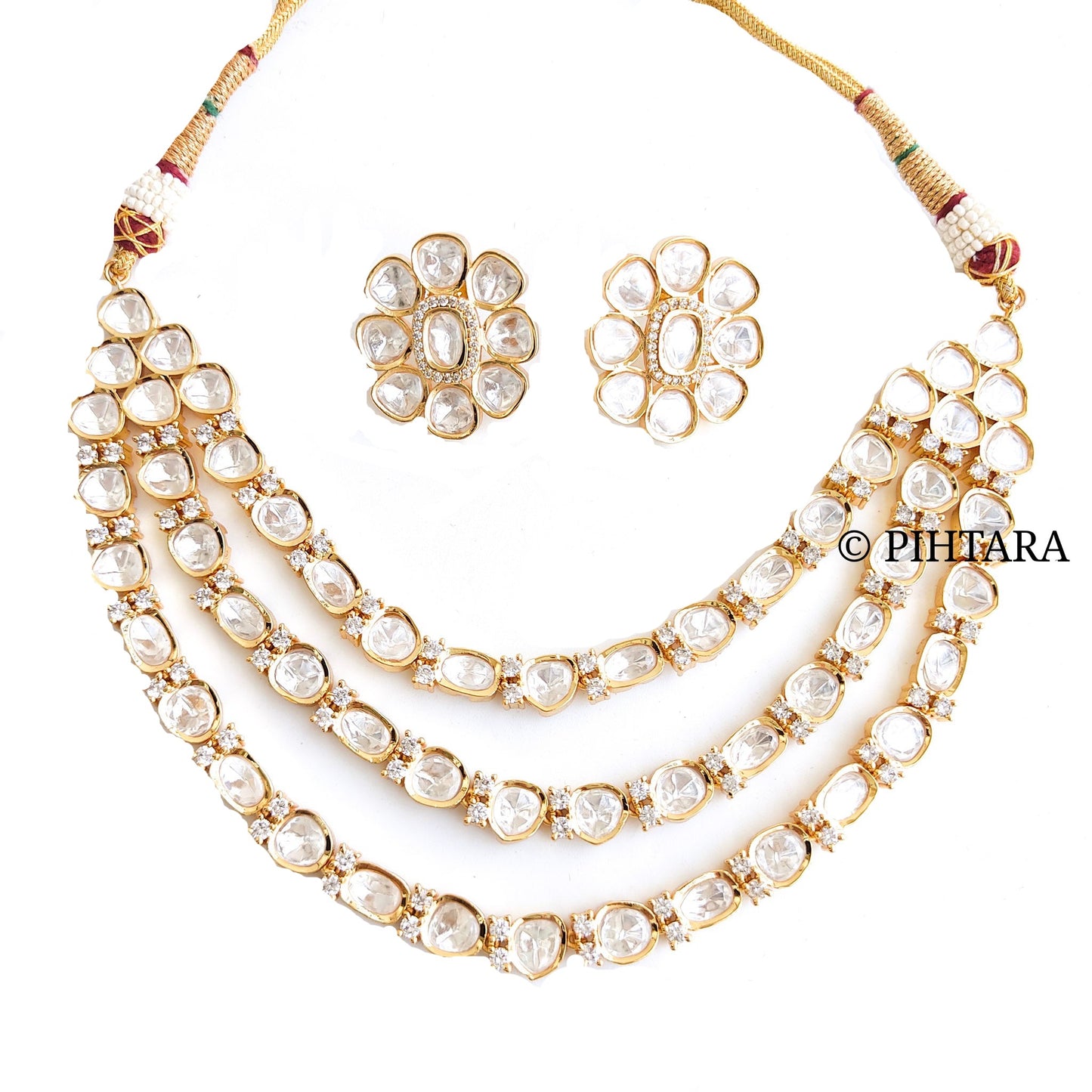 polki necklace set