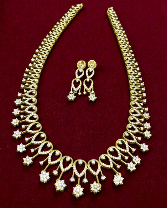 Long Diamond Necklace