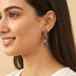 Amethyst earrings