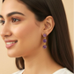 Amethyst earrings