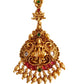 Antique gold maang tikka 