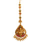 Antique gold maang tikka 