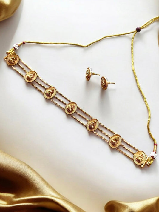 Gold Choker - PA063C24