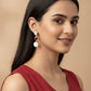Moonstone Ruby earrings