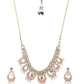 Pink Meenakari Set