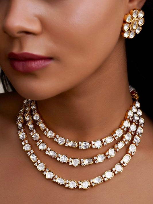 Polki Necklace - PK021N22