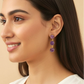 Amethyst earrings