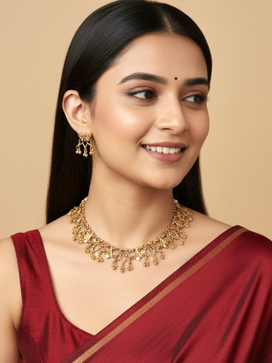 Filigree Necklace Set