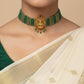 Green choker - PA052C24