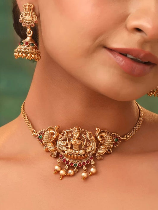 small chic antique choker set for women