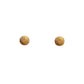 Gold-plated ear studs for women and girls