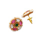 Jadau kundan pendant long necklace jewellery set for women