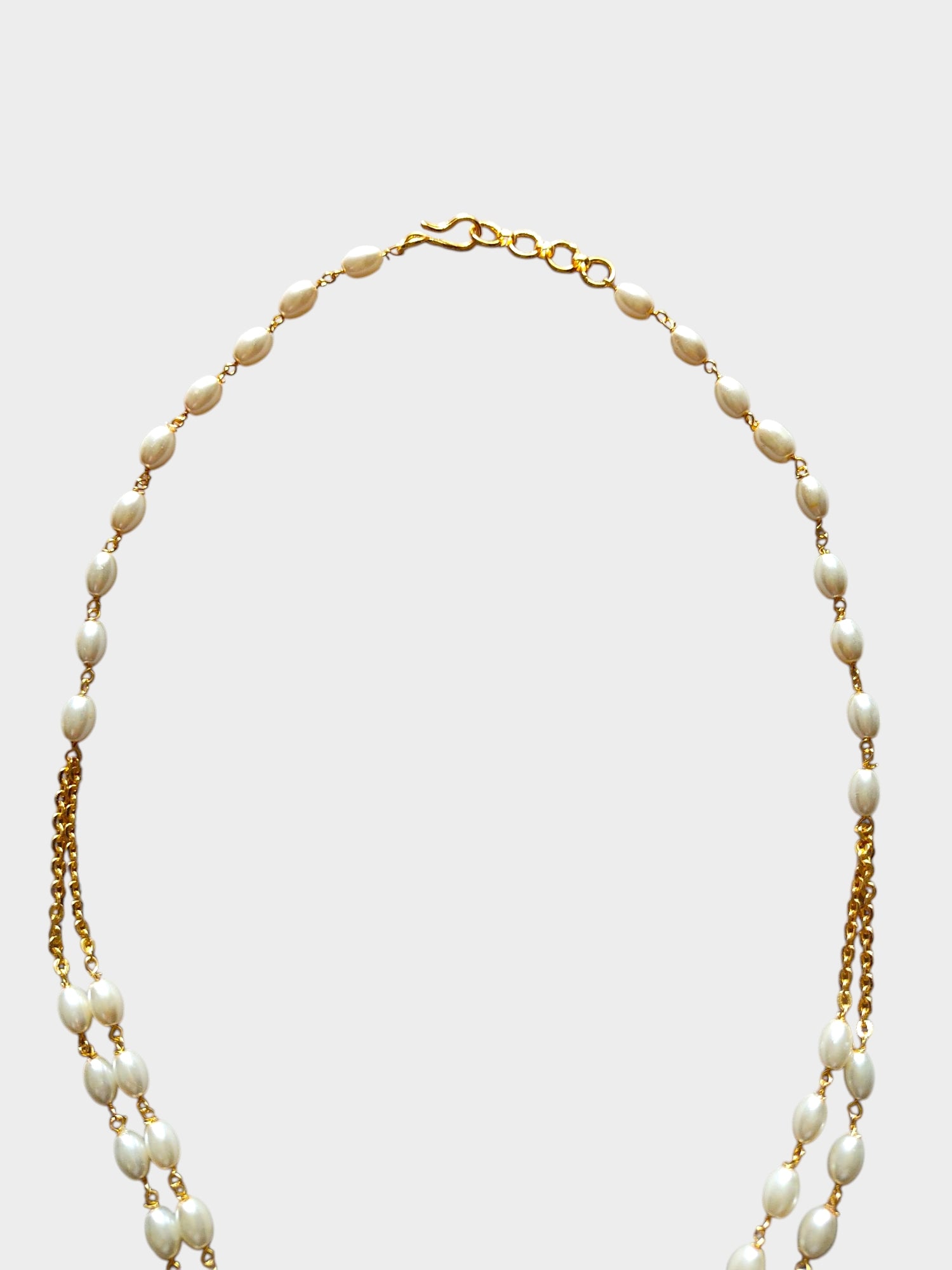 Layered Pearl Necklace for women
