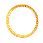 gold-plated pearl bangles set stack