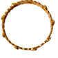 Red kemp stone bangles for women