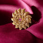 Gold-plated Antique finger ring for women online