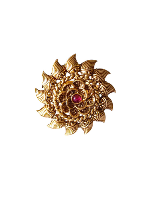 Gold-plated Antique finger ring for women online