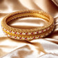 Buy red and white stone Bangles for women