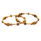 Temple Gold-plated bangles for women