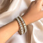 Mehendi polish kundan bangles for women