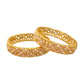 Gold-Plated Kundan Bangles