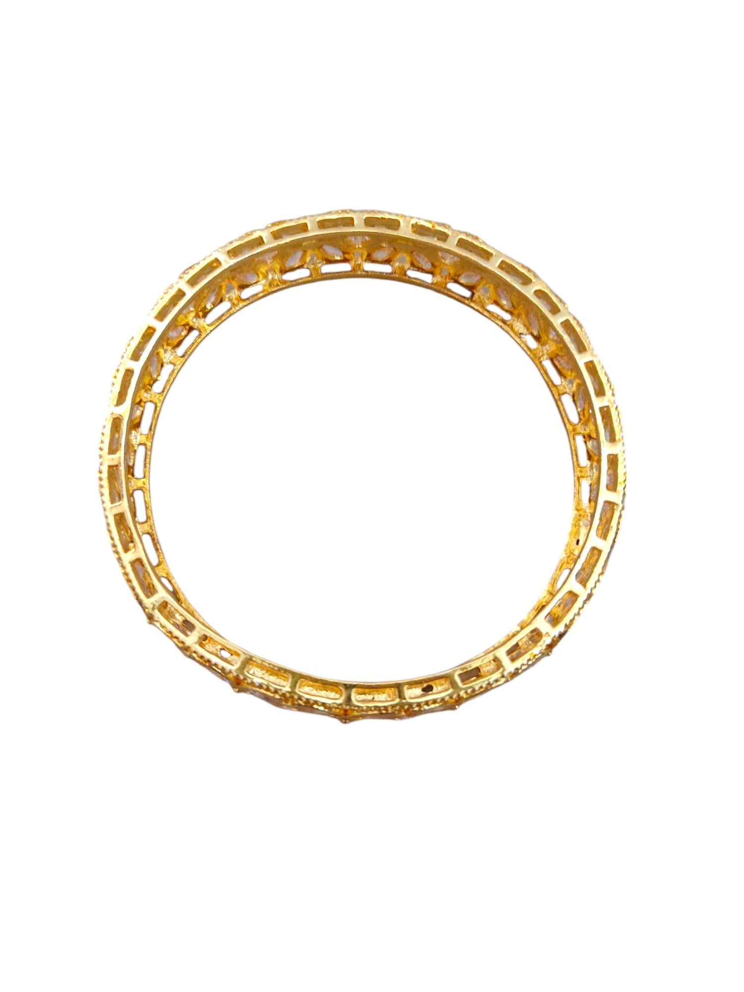 Gold-Plated Kundan Bangles