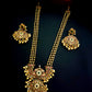 Gold-plated long Multi-layer Necklace set with pendant