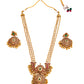 Gold-plated long Multi-layer Necklace set with pendant