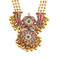 Gold-plated long Multi-layer Necklace set with pendant