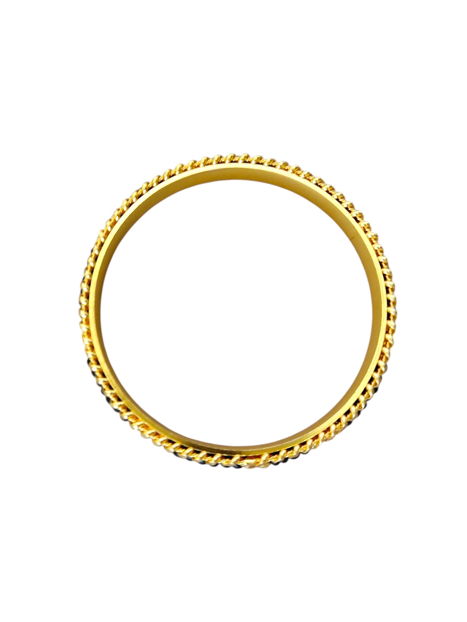 black beads bangles