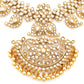 white stone mango necklace set