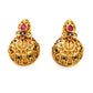 Gold-plated kerala jewellery necklace set