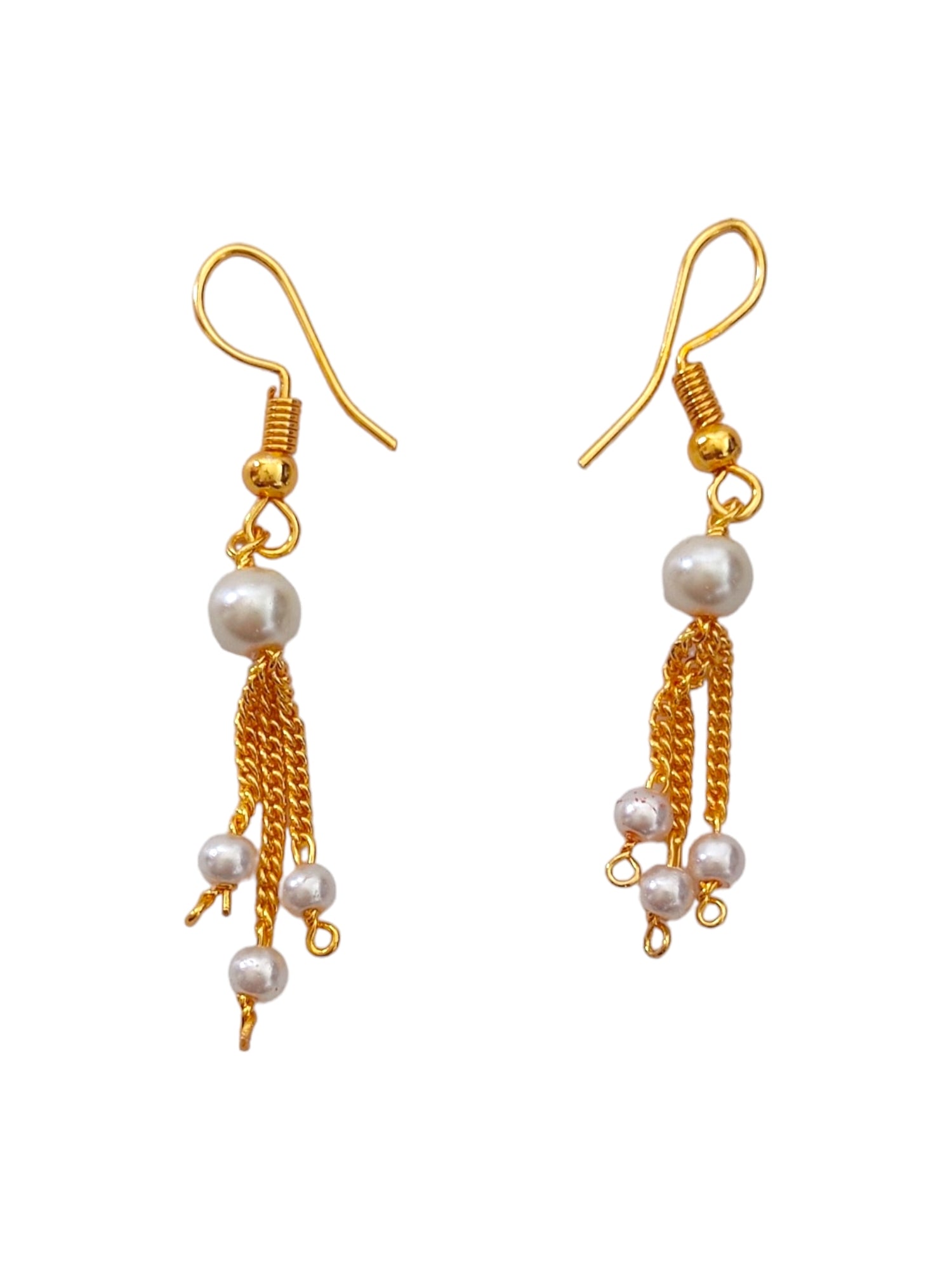 layered pearl necklace set for women