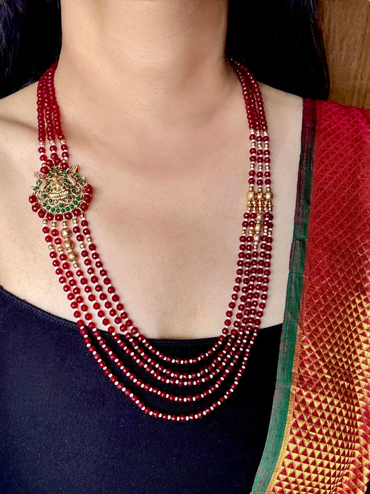 Red Beads Necklace