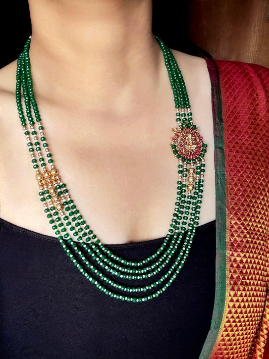 Green Beads Necklace