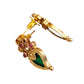 Kerala Style Palakka long necklace with green stones for women online