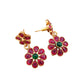 Red Stone Necklace Set