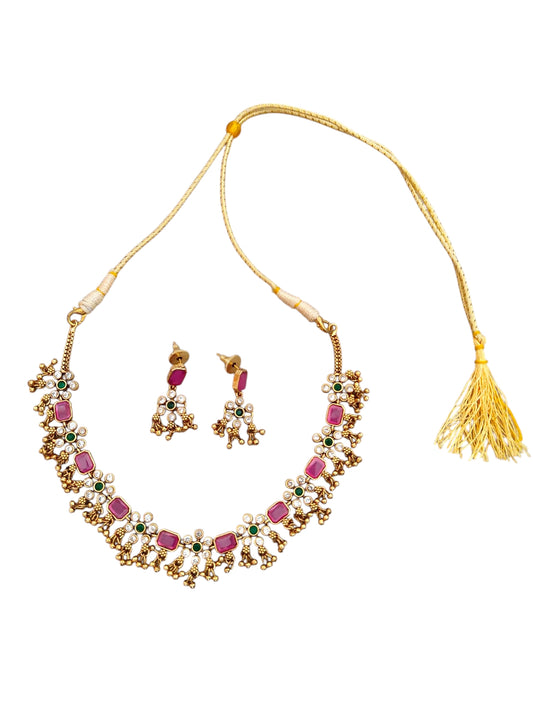 Stone Necklace Set