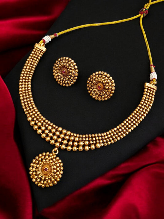 antique ethnic necklace set for women online