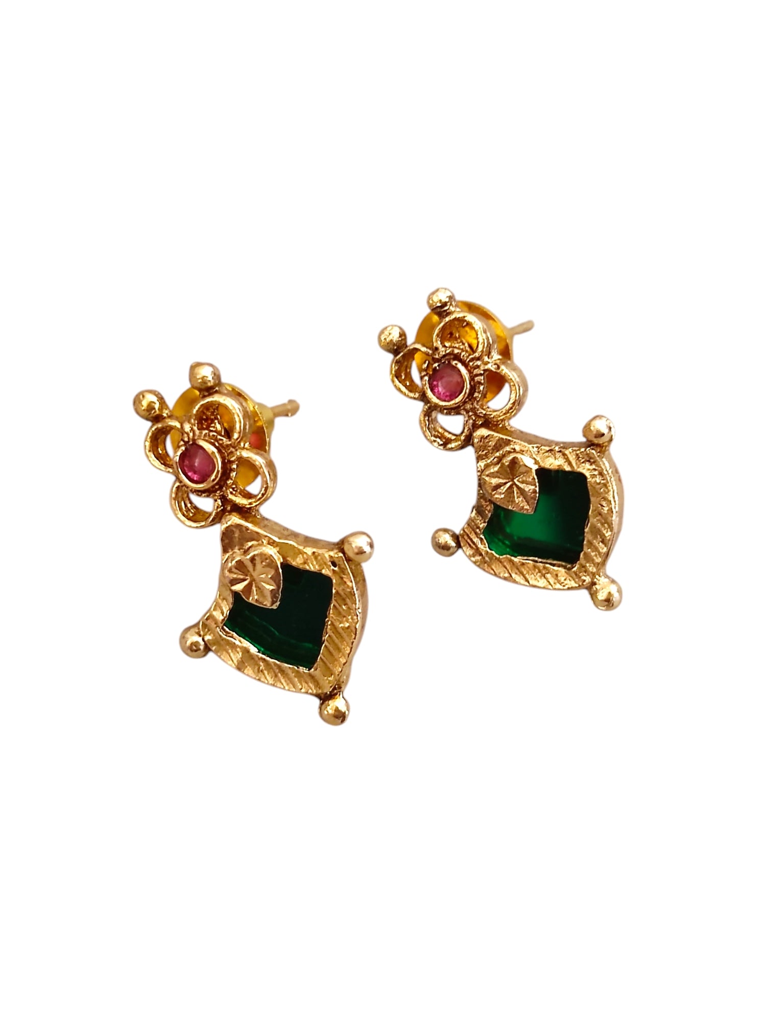 Kerala Style Palakka necklace set for women