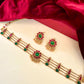 Red Green Traditional Choker Set for Women Online