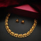 Gold-plated elephant design necklace set for women online