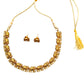 Gold-plated elephant design necklace set for women online