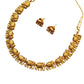 Gold-plated elephant design necklace set for women online